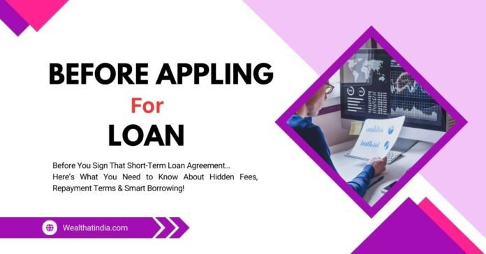 Things to Know Before Applying for a Loan