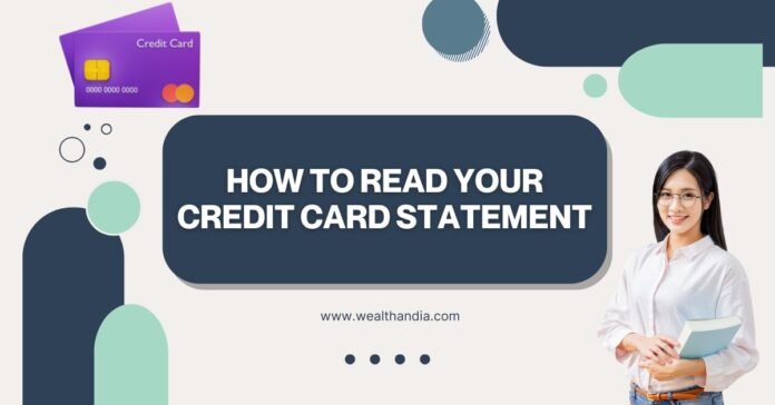 how to read your credit card statement
